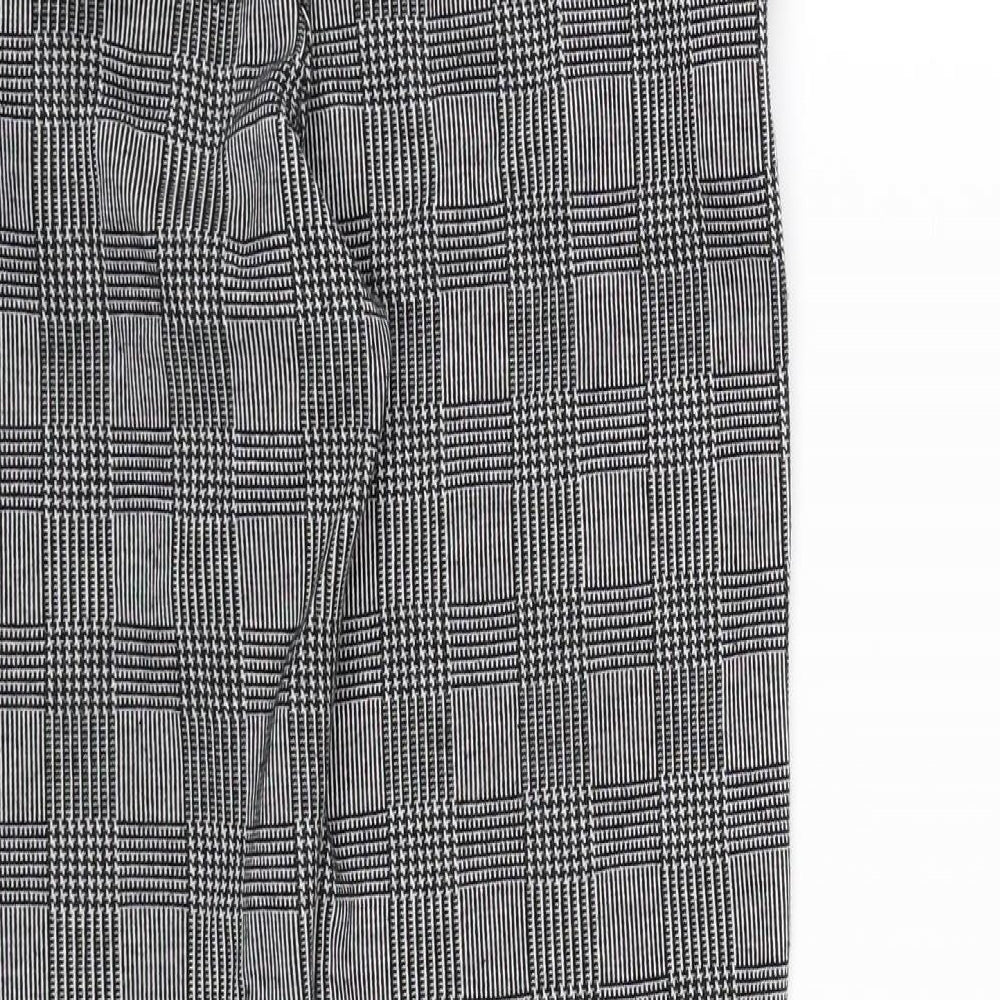 Womens UK Size 8 TU Regular Fit Grey Trousers