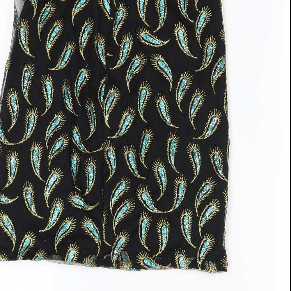 Womens UK Size S Preworn Mini Skirt