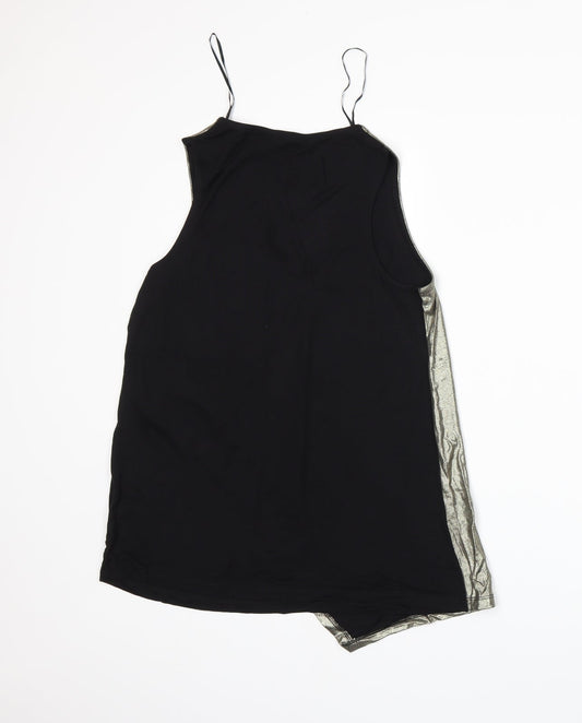 TU Womens Gold Basic Tank Size 12