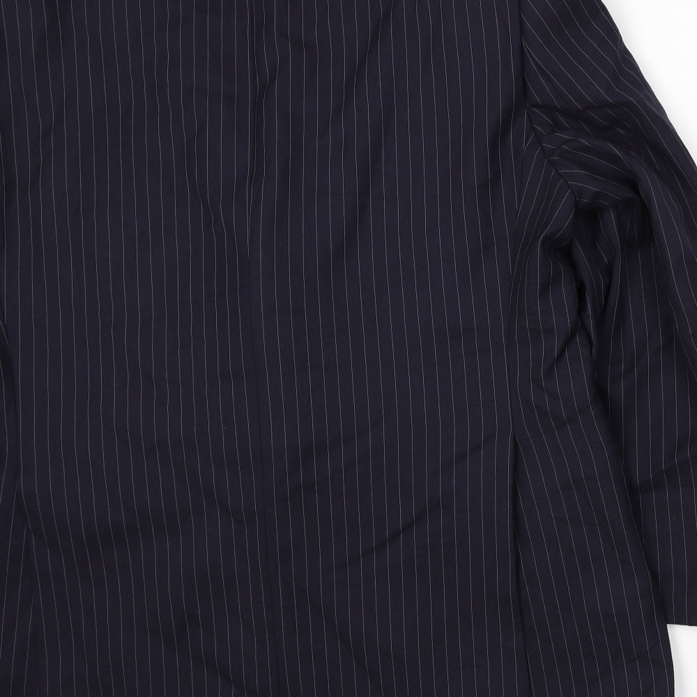 Mens UK Size XL Paul Costelloe Regular Blue Suit Jacket