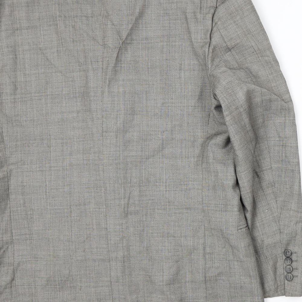 Mens UK Size XL Marks and Spencer Regular Grey Suit Jacket