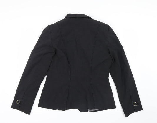Womens UK Size 12 Marks and Spencer Black Jacket