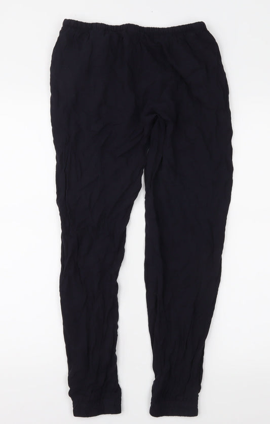 Divided Womens Black Trousers Size 6 L27 in