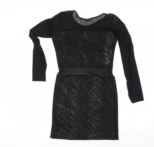 MissLook Womens Black Bodycon Size 10