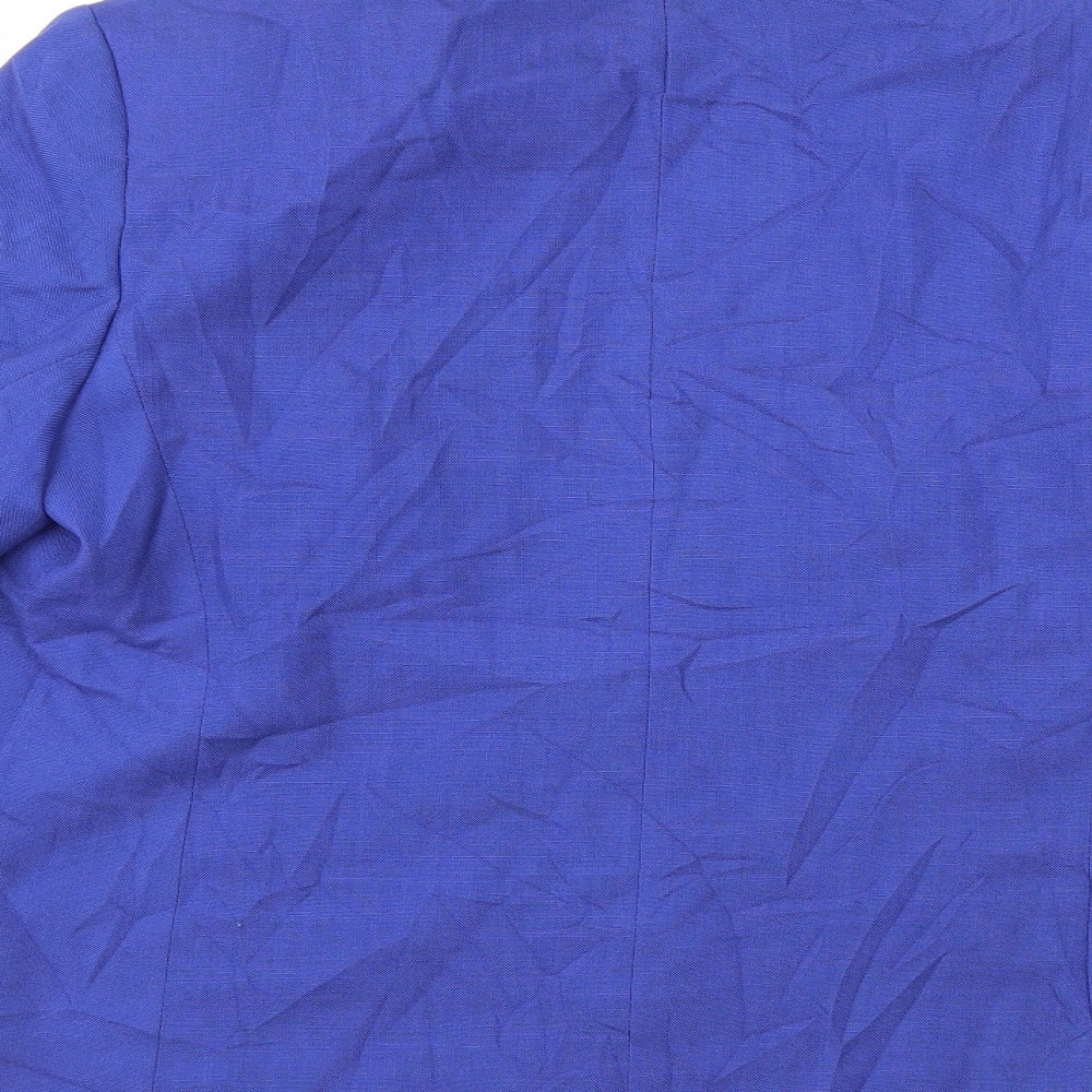 Womens UK Size 14 Preworn Blue Jacket