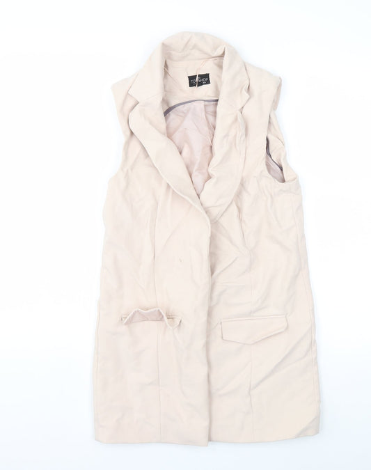 Womens UK Size 8 Topshop Pink Jacket
