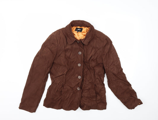 Womens UK Size 14 Per Una Brown Jacket