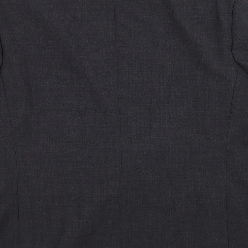 Mens UK Size 42 Preworn Regular Grey Suit Jacket