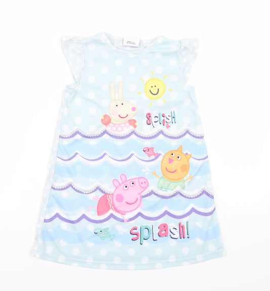 Pepper pig Girls Blue A-Line Size 12 Months