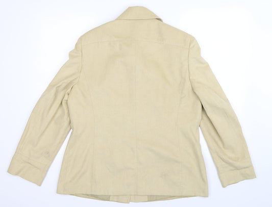 Womens UK Size 16 Rowlands Beige Jacket
