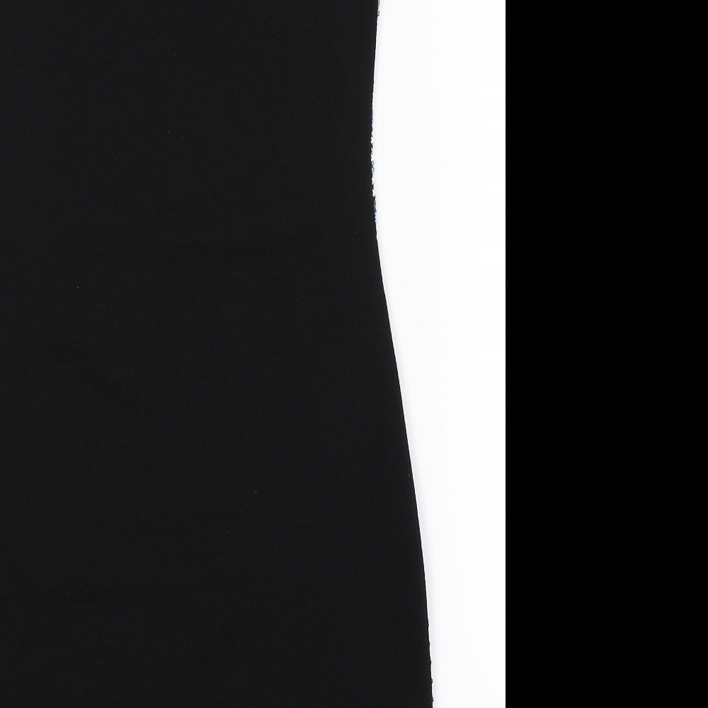 Pussycat London Womens Multicoloured Geometric Bodycon Size 8