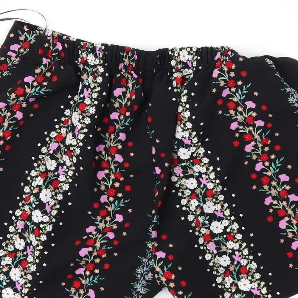 Womens UK Size 8 Preworn Regular Fit Paperbag Shorts