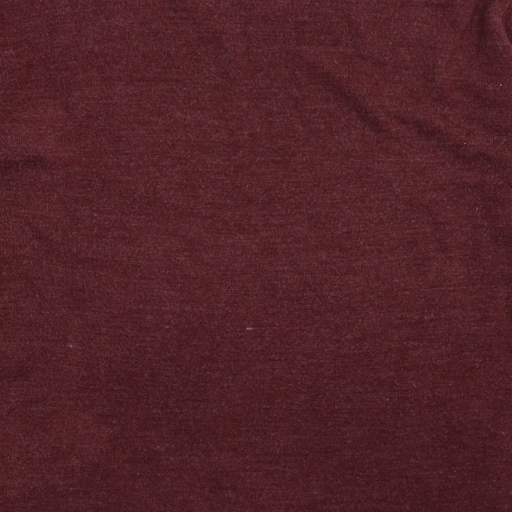 cedarwood state Mens Red Knit Pullover Jumper Size M