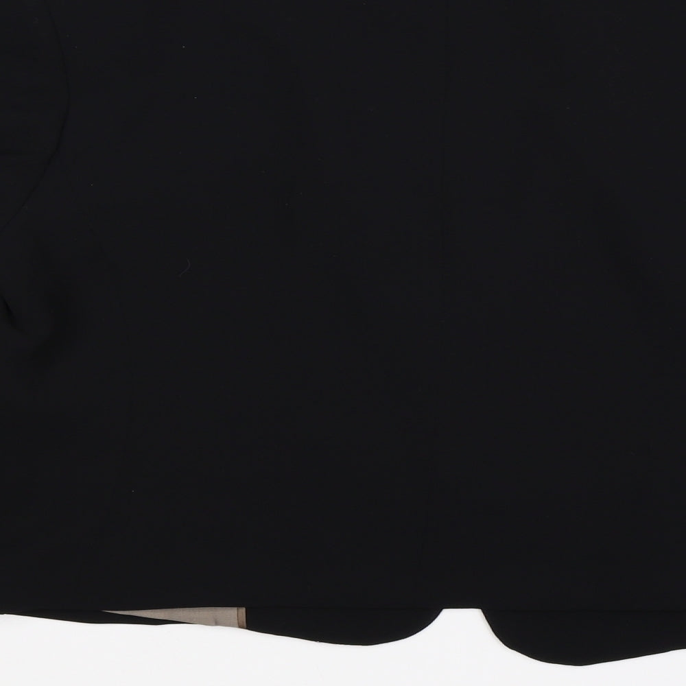 Brand and care label for Autograph women’s black jacket, size UK 16