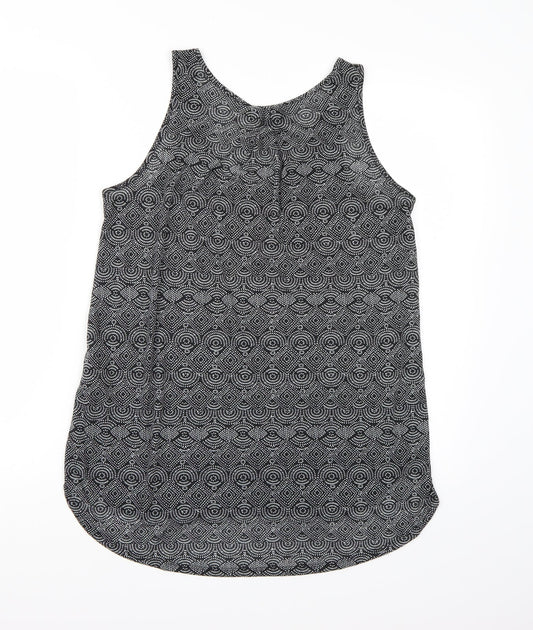 Womens UK Size S H&M Black Camisole Tank