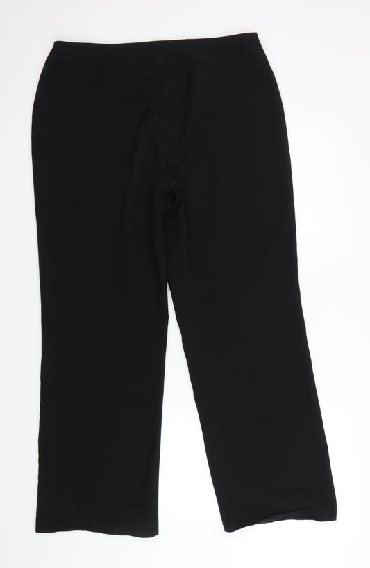 George Womens Black Dress Pants Trousers Size 16 L27 in