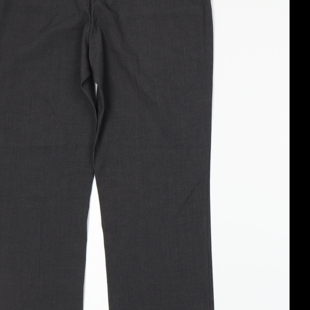 Womens UK Size 14 Marks and Spencer Regular Fit Grey Trousers