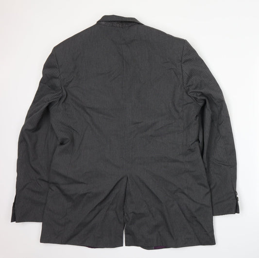 George Mens Grey   Jacket Suit Jacket Size L