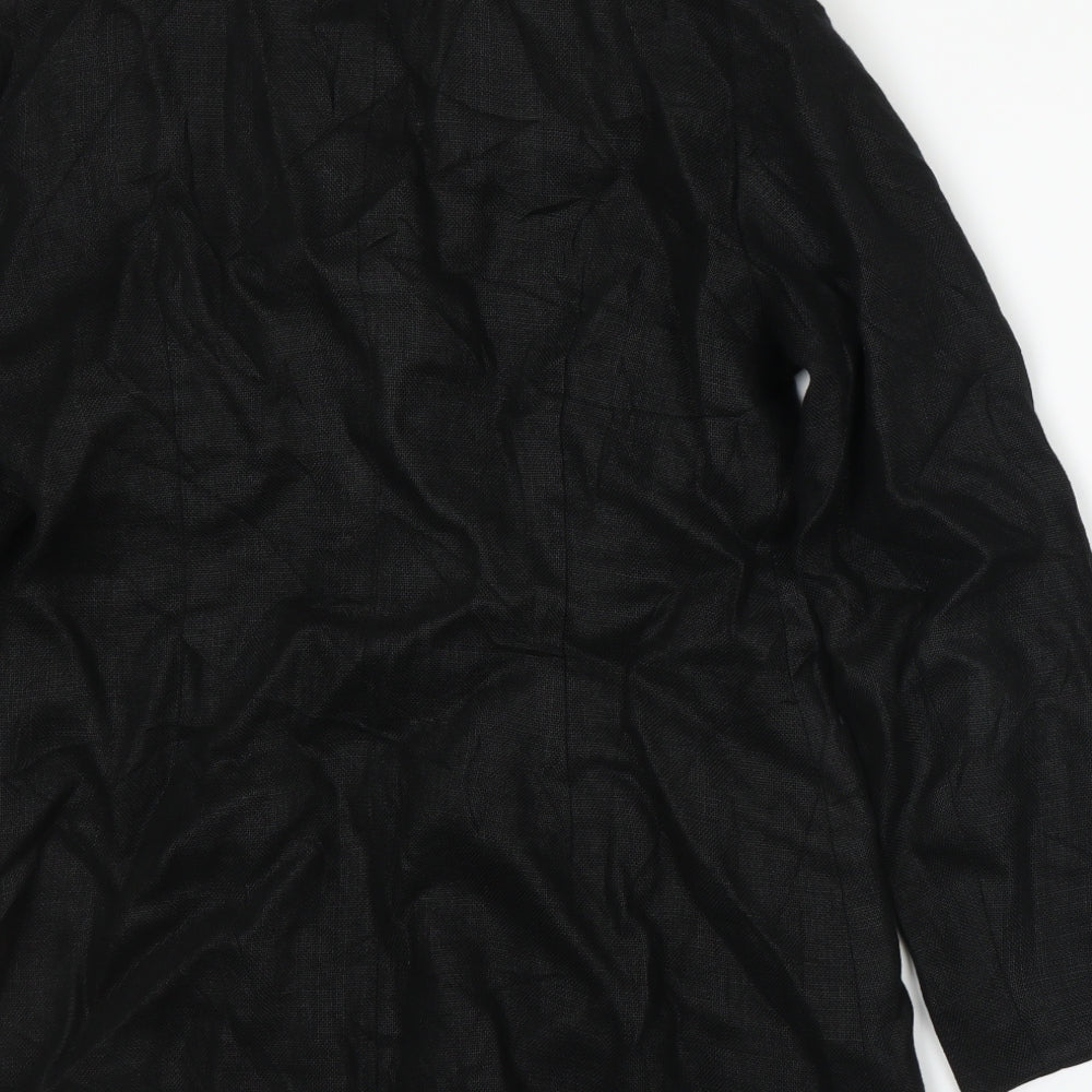 Wallis Womens Black Jacket Suit Jacket Size 14