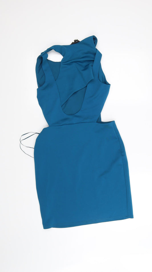 New Look Womens Blue Fit & Flare Size 12