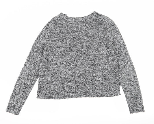Divided by H&M Womens Grey Knit Pullover Jumper Size S