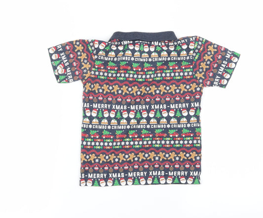 Preworn Mens Black Polo Size S