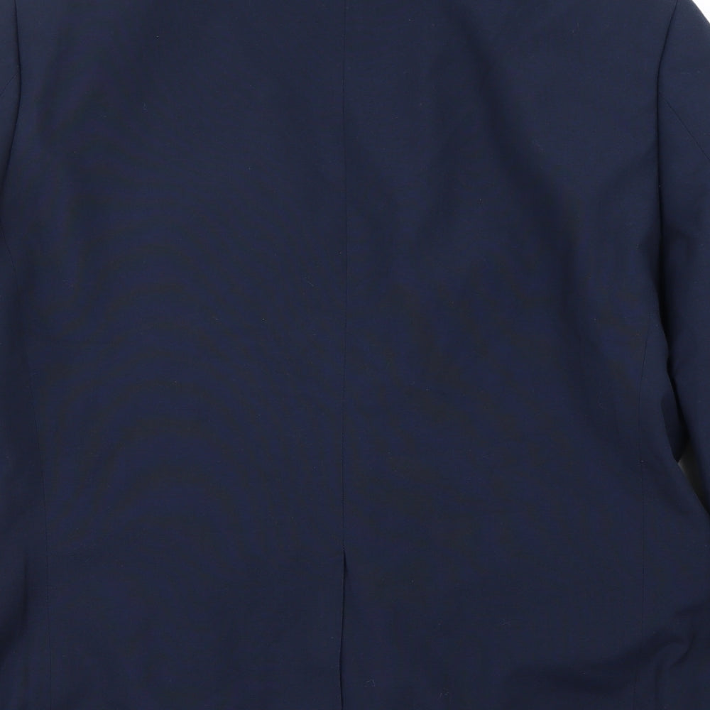 Mens UK Size 42 Preworn Regular Blue Suit Jacket