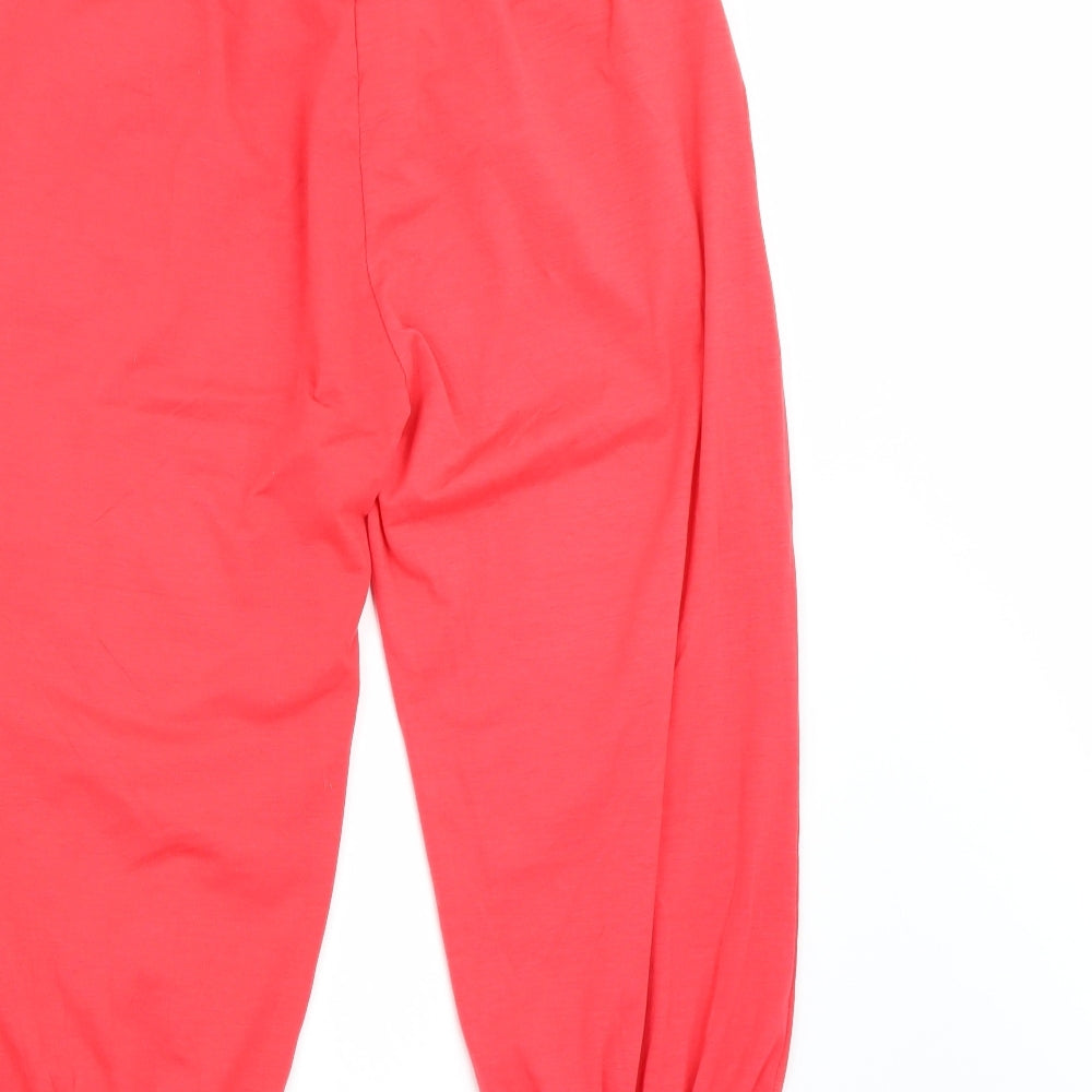 Geva moda Womens Pink Sweatpants Trousers Size 2XL L21 in