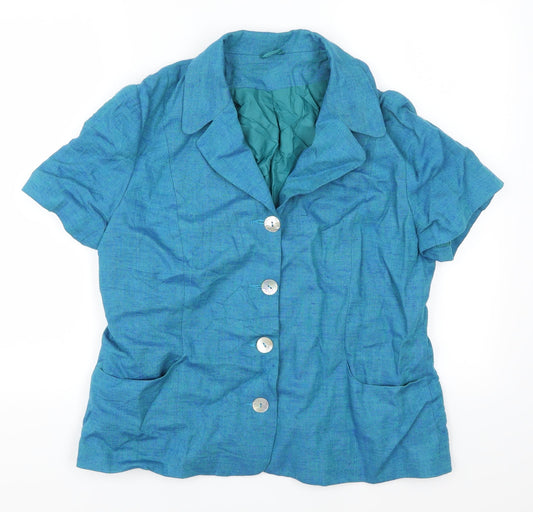 Womens UK Size 18 Dorothy Perkins Blue Jacket