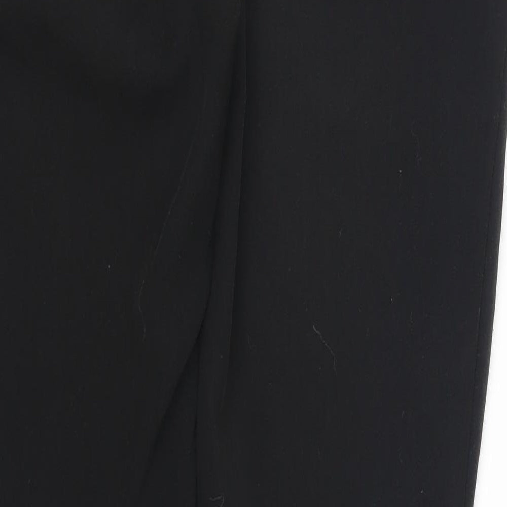 Womens UK Size 8 NEXT Regular Fit Sweatpants Black Trousers