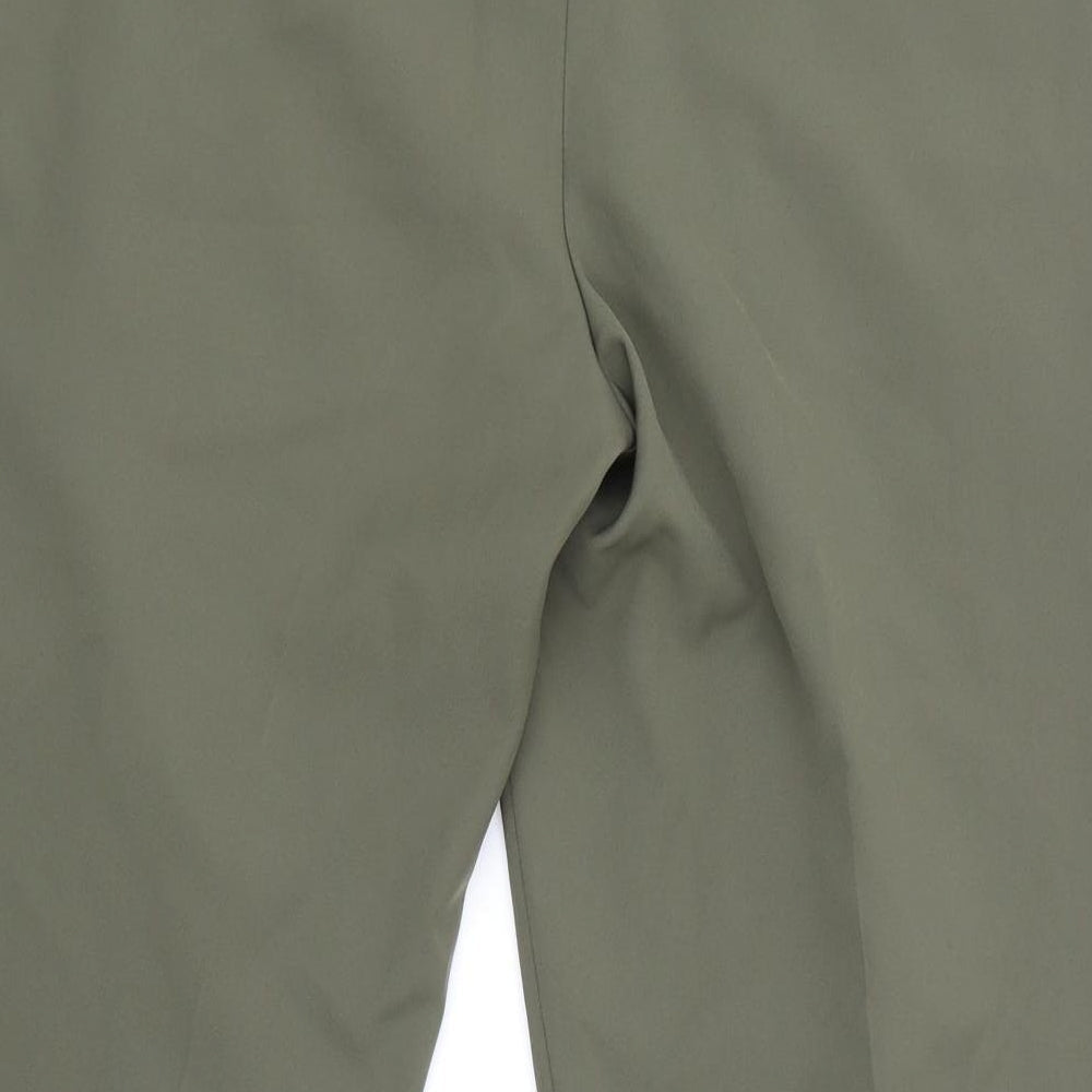 NewLook Womens Green Houndstooth Trousers Size 8