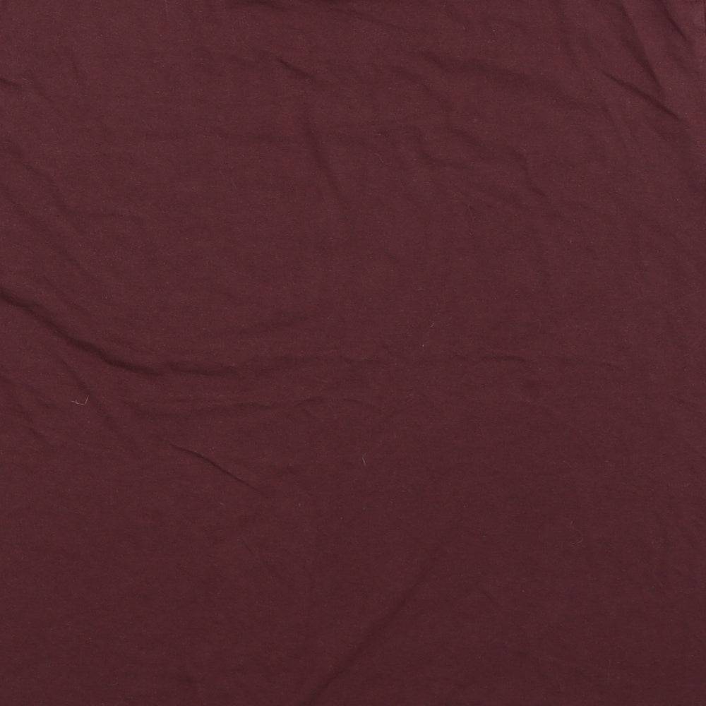 Womens UK Size L Topman Grey Basic T-Shirt