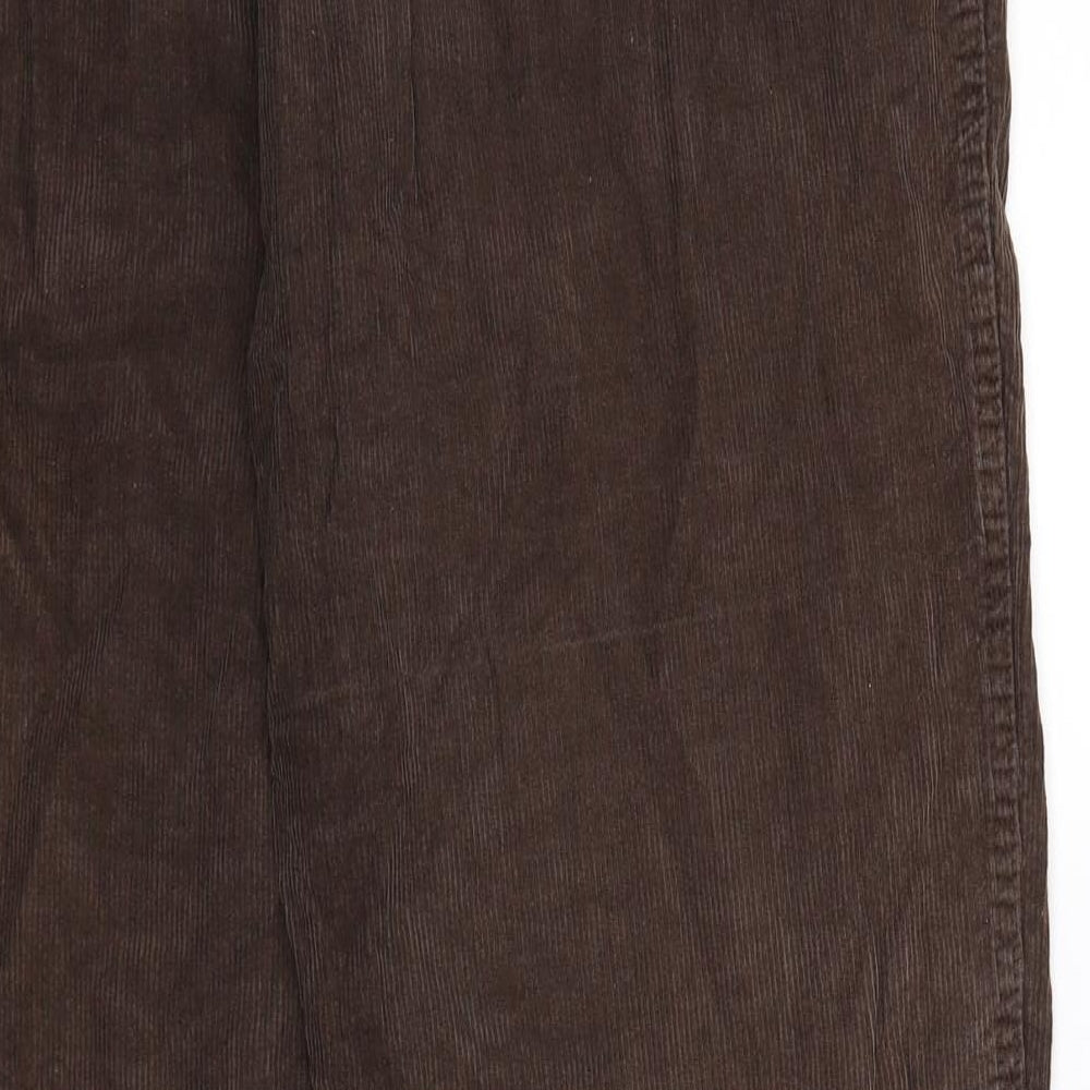 Stone Bay Mens Grey Corduroy Trousers Size 38 L33 in