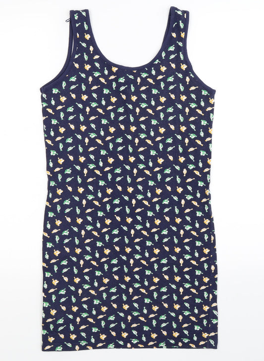 F&F Womens Blue Tank Dress Size 10