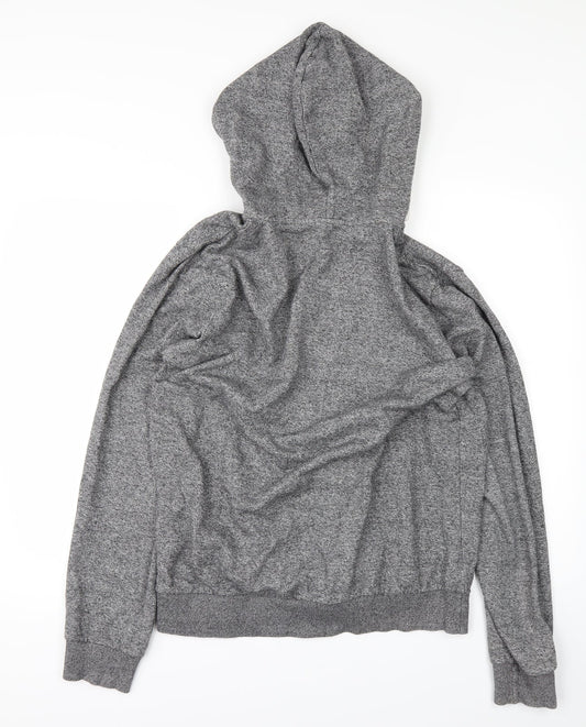 Mens UK Size M H&M Grey Full Zip Hoodie