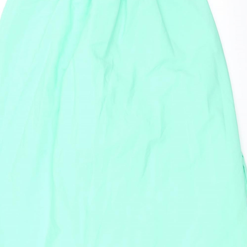 Atmosphere Womens Green A-Line Skirt Size 10