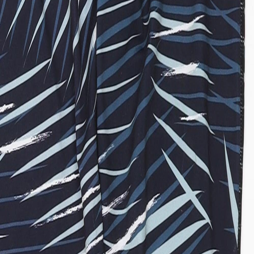 Womens UK Size 8 workout Jogger Blue Leggings
