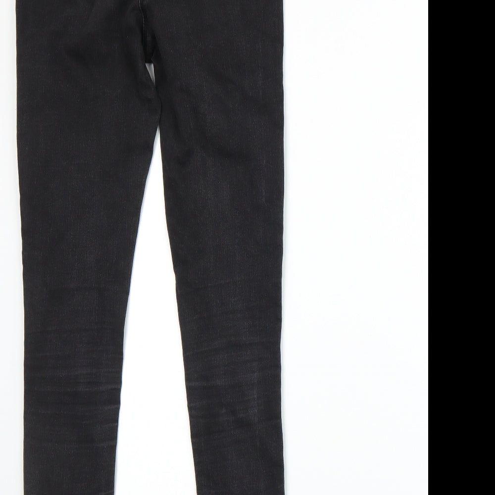 Nutmeg Womens Grey Jegging Jeans Size 8 L26 in