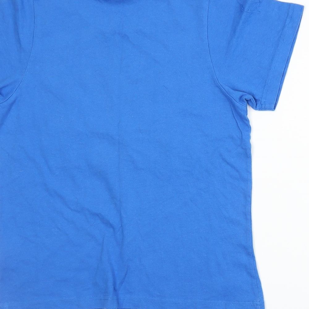 Newcastle United Boys Blue Jersey Basic T-Shirt Size 12-13 Years