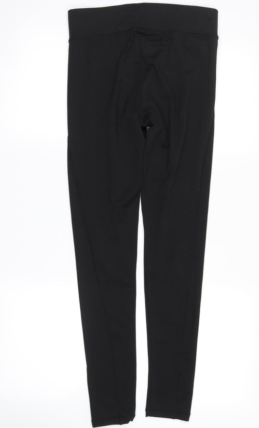 Awdis Womens Black Jogger Leggings Size XS L25 in