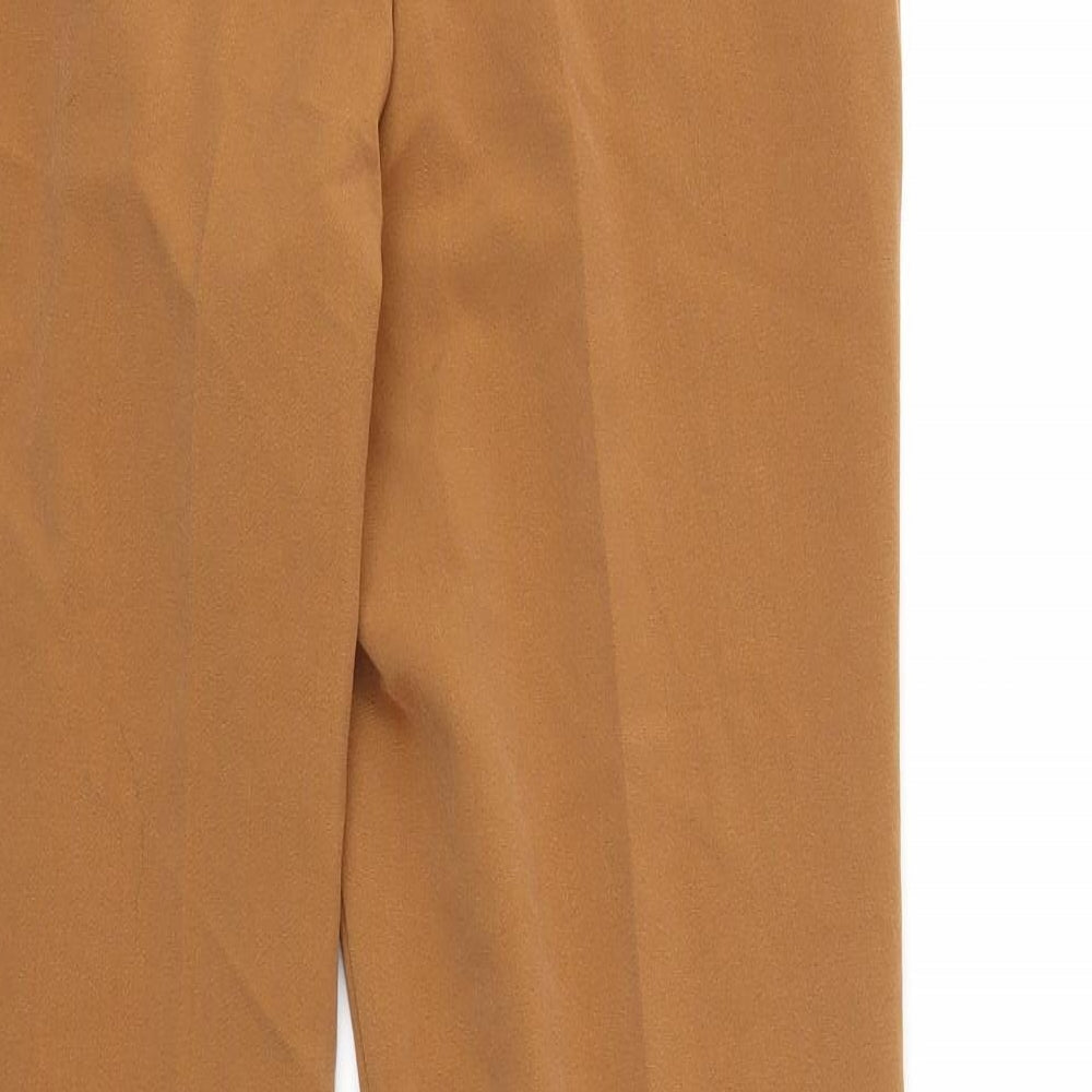 Womens UK Size 30 in Preworn Regular Fit Brown Trousers