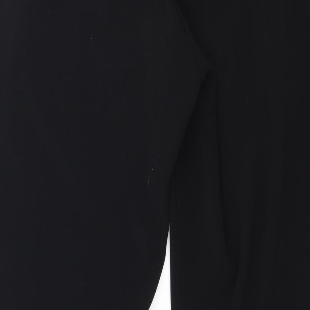 KOAN Womens Black Trousers Size M L28 in
