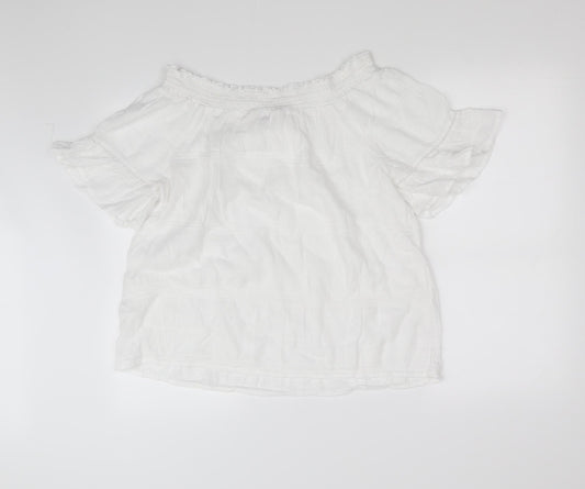 Womens UK Size 16 casual collection White Basic Blouse