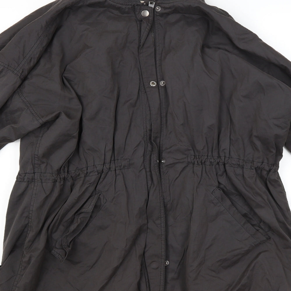 Womens UK Size M Only Brown Overcoat