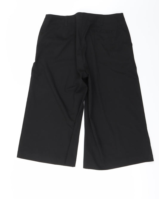 NEXT Womens Black Trousers Size 14 L20 in