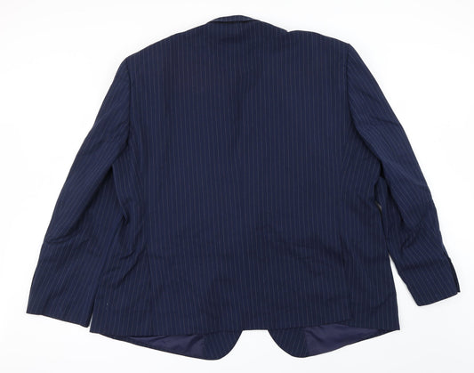 Mens UK Size M Preworn Regular Blue Suit Jacket