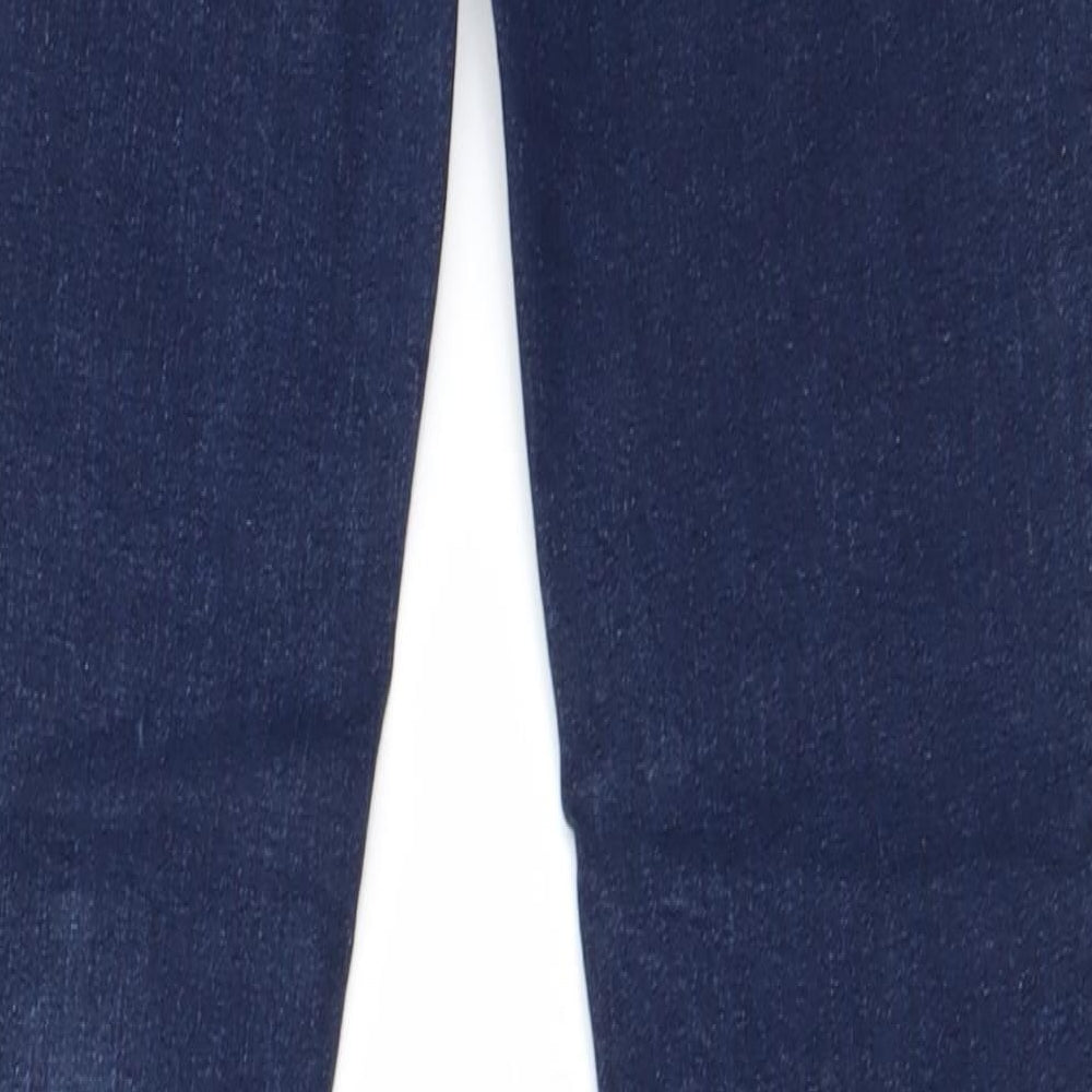 Mango Womens Blue   Straight Jeans Size 8 L29 in