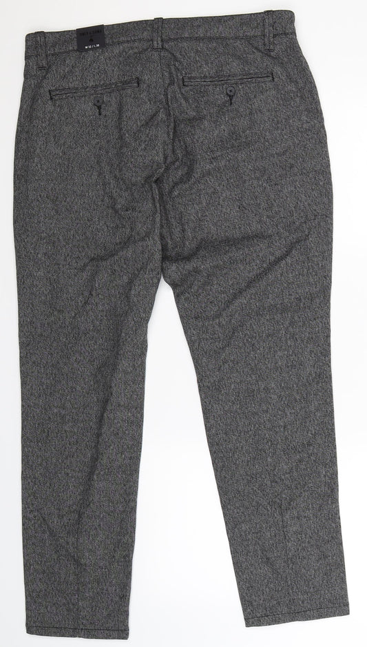 ONLY & SONS Womens Grey Trousers Size 32 L30 in