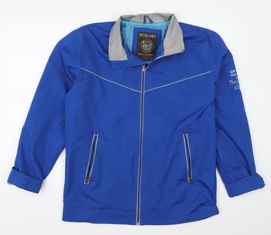Mens UK Size S Atlas Blue Jacket