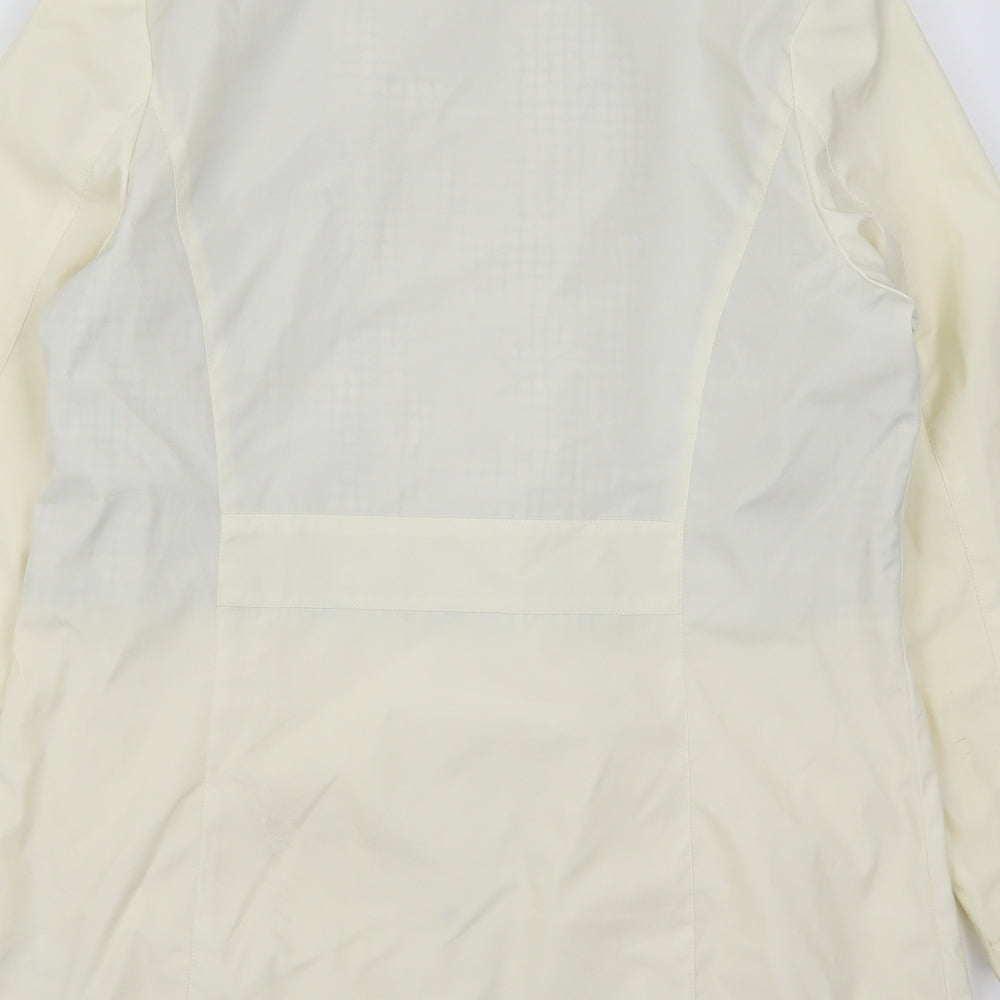 Womens UK Size 12 Finesse White Anorak Coat